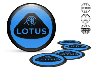 Lotus Decalcomania Cupola Stile Distintivi Ruota Custom